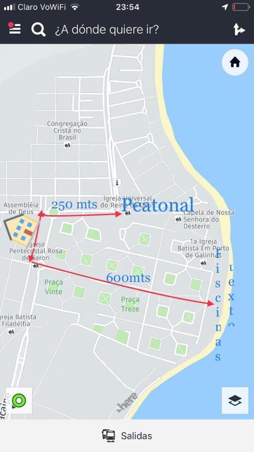 Pôrto das GalinhasPorto Cavalinho Apartamento 2公寓 外观 照片